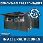 Barcontainer - Demontabele container met luifel - Buitenbar