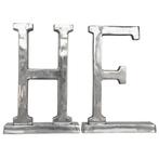 Letters H&F 42x9x61cm (Set Of 2), Huis en Inrichting, Woonaccessoires | Overige, Nieuw, Ophalen of Verzenden
