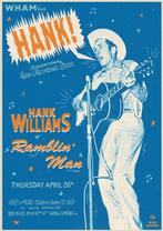 Posters - Poster Williams, Hank - Ramblin Man, Verzamelen, Verzenden, Zo goed als nieuw