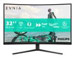 32 Philips Evnia 32M2C3500L Curved/QHD/2xDP/180Hz/VA, Ophalen of Verzenden, Nieuw, Quad HD (2K)