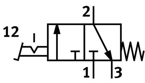 Festo 3/2 Bistabiele Voetklep Met Detent G1/4 600L/Min -, Doe-het-zelf en Verbouw, Gereedschap | Machine-onderdelen en Toebehoren