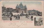 AMSTERDAM - Nieuwmarkt met Oude Waag en Vischmarkt, Verzenden, Gelopen