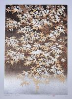 Tree Scene series Sakura 7 - Large size Limited ed. 46/200, Antiek en Kunst