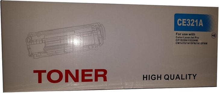 Huismerk HP 128A (CE321A) toner cyaan, Computers en Software, Printerbenodigdheden, Nieuw, Verzenden