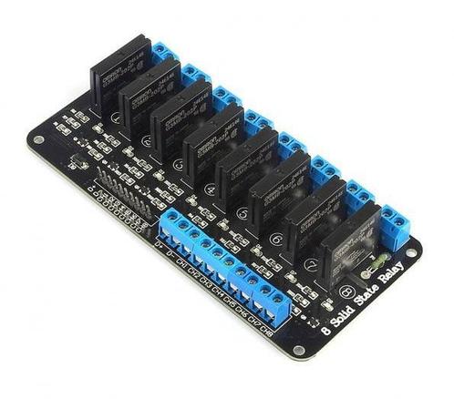 Solid state relais module 240VAC 8 kanaals, Hobby en Vrije tijd, Elektronica-componenten, Verzenden