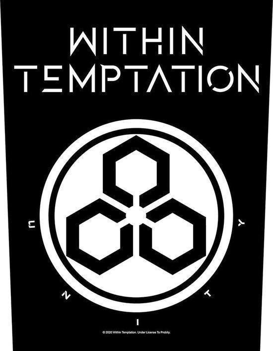 Within Temptation - Unity - Backpatch officiële merchandise, Verzamelen, Muziek, Artiesten en Beroemdheden, Kleding, Nieuw, Ophalen of Verzenden
