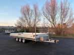 Hulco Meddax Plateauwagen 5 x 2 meter 3 asser nieuwe banden!, Ophalen, Gebruikt