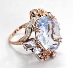 Zonder Minimumprijs - Ring - 9 kt. Roségoud, Zilver -, Nieuw