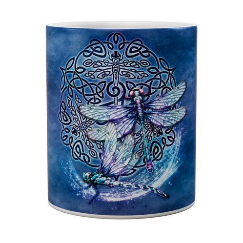 Mok - Celtic Dragonfly - 440ml, Huis en Inrichting, Keuken | Servies, Nieuw, Ophalen of Verzenden