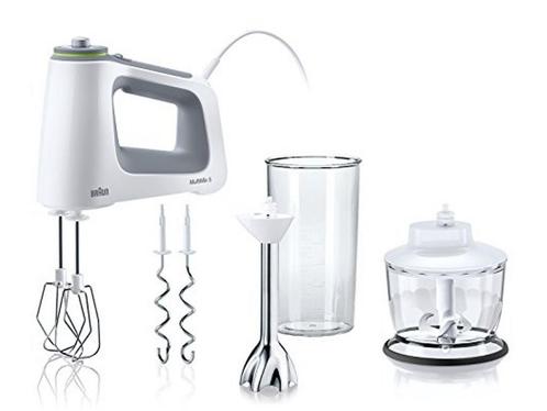 Braun MultiMix 5 HM 5137 Handmixer Grijs, Wit 750 W, Huis en Inrichting, Woonaccessoires | Overige, Zo goed als nieuw, Verzenden