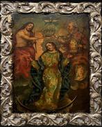 École du Cusco (XX) - La Couronnation de la Vierge