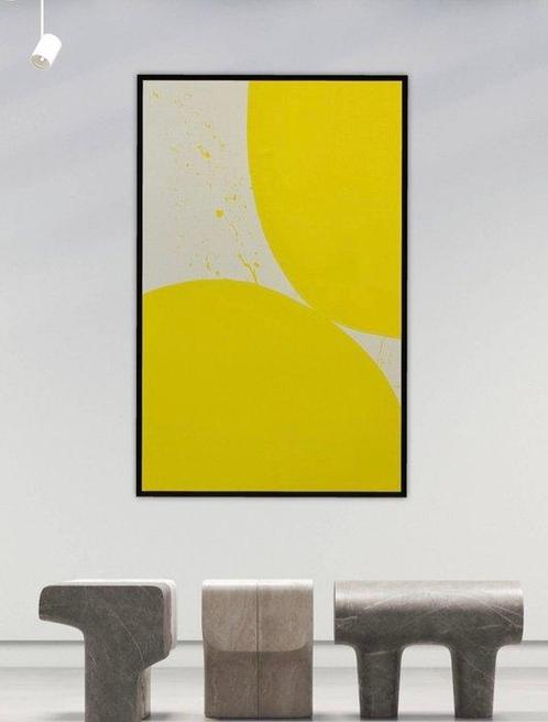 Stefanie Raus - Yellow 788 XXL, Antiek en Kunst, Kunst | Schilderijen | Modern