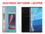 SET 2 STUKS Galaxy S10 Premium 3D Folie Screen + Back Protec, Ophalen of Verzenden, Nieuw