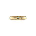 Gouden vintage rijring met robijn, saffier, agaat en, Ophalen of Verzenden, Nieuw