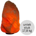 Himalaya Zoutlamp (roze kleur, 17,8 kg) - uniek stuk, Nieuw