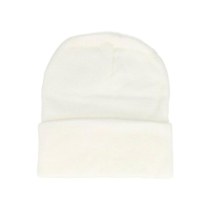 Beanie Muts - Basic - Unisex - Wit, Kleding | Dames, Hoeden en Petten