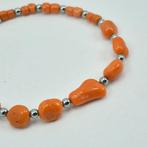 Bloedkoraal - Zilver - Armband - SCIACCA-KORAAL, Nieuw