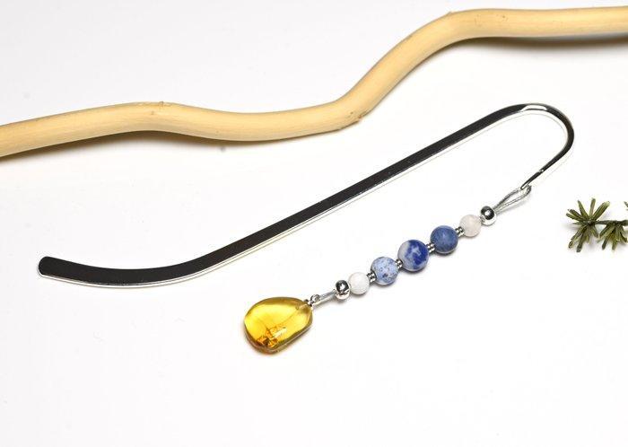 Dominicaanse amber met fossiele insecten-inclusie -, Verzamelen, Mineralen en Fossielen