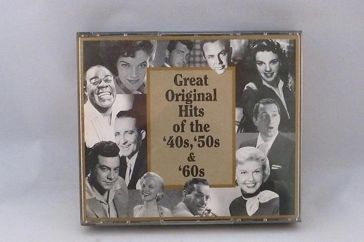 Great Original Hits of the 40s, 50s & 60s (5 CD), Cd's en Dvd's, Cd's | Pop, Zo goed als nieuw, Verzenden