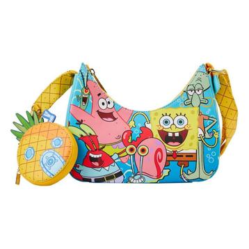 Loungefly SpongeBob SquarePants Crossbody Bag-Group Shot beschikbaar voor biedingen