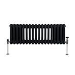 Traditionele 3 Kolom Radiator - 300 x 832mm - Zwart, Verzenden, Nieuw