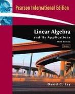 Linear Algebra and Its Applications Pearson In 9780321314857, Boeken, Studieboeken en Cursussen, Zo goed als nieuw