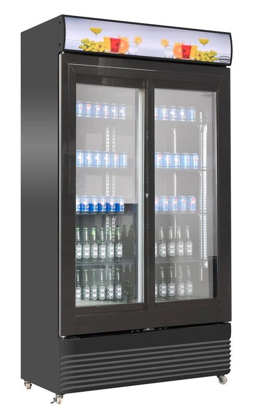 Combisteel Horeca Koelkast | 780L | Zwart | Geforceerd | Sch, Witgoed en Apparatuur, Koelkasten en IJskasten, Ophalen of Verzenden