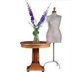 Art Deco Salontafel in blond kersen met zwart gelakte detail, Ophalen of Verzenden