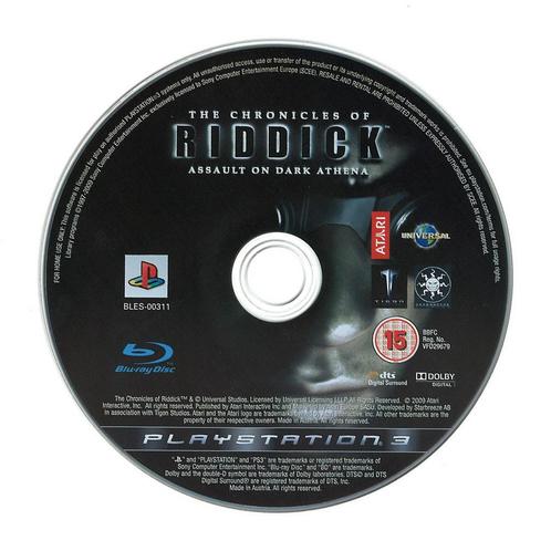 The Chronicles of Riddick: Assault on Dark Athena (losse..., Spelcomputers en Games, Games | Sony PlayStation 3, Gebruikt, Vanaf 7 jaar