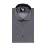 GENTS - Blumfontain korte mouw blauw - S 37/38, Kleding | Heren, Overhemden, Verzenden, Nieuw