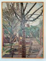 Claude Fromigué (XX) - Paysage de sous-bois, Antiek en Kunst