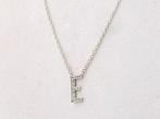 Zonder Minimumprijs - Ketting met hanger - 14 karaat Witgoud
