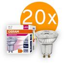 20 stuks Osram LED GU10 2.6W/827 36º 230lm Niet-Dimbaar Ø5, Ophalen of Verzenden, Nieuw