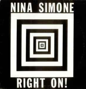 LP gebruikt - Nina Simone - Right On!, Cd's en Dvd's, Vinyl | Jazz en Blues, Zo goed als nieuw, Verzenden