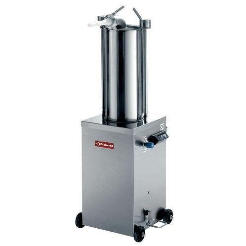 Hydraulische Verticale Worstenvuller In R.v.s., 15 Liter Op, Zakelijke goederen, Horeca | Keukenapparatuur, Nieuw in verpakking