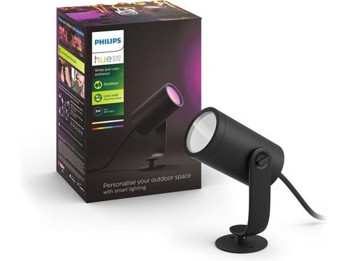 Philips Hue Lily tuinspot - wit en gekleurd licht - 1-spot -, Tuin en Terras, Buitenverlichting, Zo goed als nieuw, Verzenden