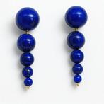 Zonder Minimumprijs - Oorbellen Zilver Lapis lazuli - Lapis, Nieuw