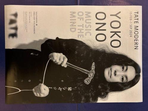 Yoko Ono - Music of the Mind / Tate Modern, Antiek en Kunst, Kunst | Tekeningen en Foto's