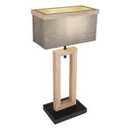 Tafellamp OSSI Matt zwart E27 Metaal ø15.0cm H:55.0cm, Huis en Inrichting, Lampen | Tafellampen, Ophalen of Verzenden, Nieuw, Metaal