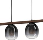 EGLO Filago Hanglamp - E27 - 88 cm - Zwart/Bruin, Verzenden, Zo goed als nieuw