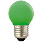 Calex LED kogellamp 240V 1W 12lm E27 Groen 1 Stuk (E27 LED), Nieuw, Verzenden