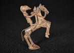 Horse rider statue with shield - sculptuur - Nommo -, Antiek en Kunst
