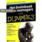 Het breinboek voor managers voor dummies / Voor Dummies, Boeken, Verzenden, Zo goed als nieuw, Marilee Sprenger
