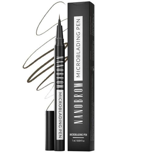 Nanobrow Microblading Pen Dark Brown - 1ml, Sieraden, Tassen en Uiterlijk, Uiterlijk | Cosmetica en Make-up, Ogen, Make-up, Nieuw