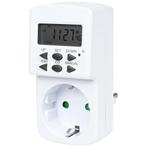 Benson Digitale tijdklok - binnen - 230V - wit - aan/uit-..., Doe-het-zelf en Verbouw, Elektra en Kabels, Ophalen of Verzenden