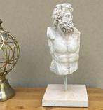 Figuur - Dorso Menelao e retro Leone (41 cm.) - Gegoten, Antiek en Kunst