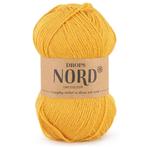 DROPS Nord Uni Colour - 18 okergeel - Wol Garen, Hobby en Vrije tijd, Breien en Haken, Ophalen of Verzenden, Nieuw
