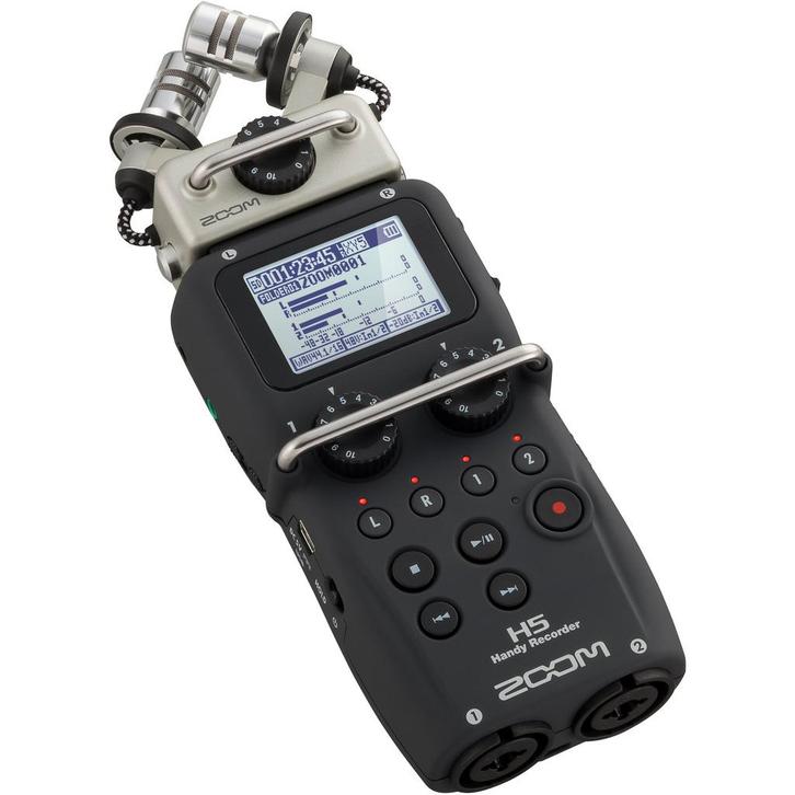 Zoom H5 handheld audiorecorder, Audio, Tv en Foto, Professionele Audio-, Tv- en Video-apparatuur, Verzenden
