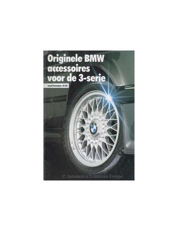 1988 BMW 3 SERIE ACCESSOIRES BROCHURE NEDERLANDS beschikbaar voor biedingen