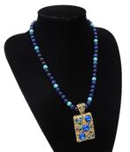 Lapis lazuli - Howliet turquoise - Boeddhistische, Antiek en Kunst